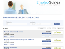 EMPLEOGUINEA launch facebook recruiting application