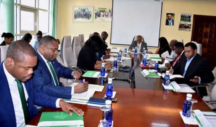 Reunión del Consejo de Administración del Banco Nacional de Guinea Ecuatorial - BANGE