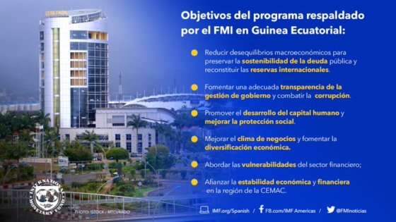 Objetivos del programa respaldado por el FMI en Guinea Ecuatorial