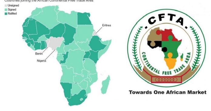 ÁFRICA. Economía. Lanzan la fase comercial del Área de Libre Comercio Continental Africana (AfCFTA) Africa-Trade-Union-696x366