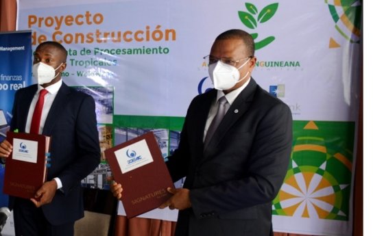 BDEAC destina un préstamo de cerca de 2.000 millones de francos CFA para el desarrollo del sector agroindustria en Guinea Ecuatorial