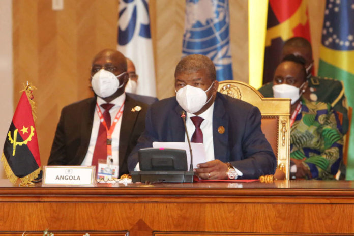 João Lourenço, Presidente de Angola y presidente en ejercicio de la Presidencia de la CPLP.