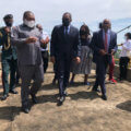 Presidente Mozambie visita Punta Europa Instalaciones Gas Guinea Ecuatorial3