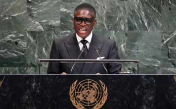 Washington y Malabo refuerzan sus relaciones bilaterales en seguridad y comercio El Vicepresidente de Guinea Ecuatorial, Teodoro Nguema Obiang Mangue, se dirige a la 80ª sesión de la Asamblea General de las Naciones Unidas, el jueves 25 de septiembre de 2025