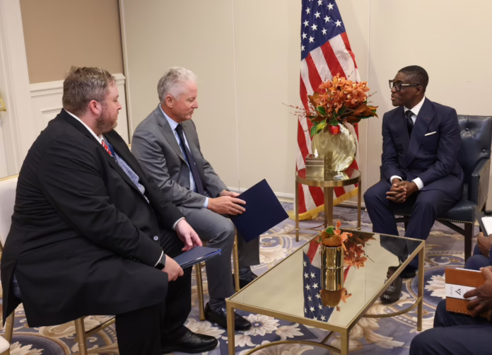 El Vicepresidente Nguema Obiang Mangue, se reunió en Washington con Air Tractor, RTX y un grupo bancario estadounidense para impulsar la inversión extranjera en el pais.